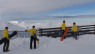 Op zoek naar de piste… on the side…
