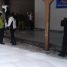 Met curling on the side…